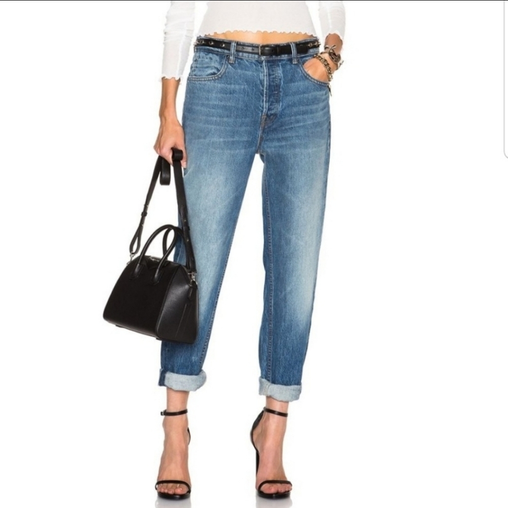 Alexander Wang 003 boy fit light indigo aged jean